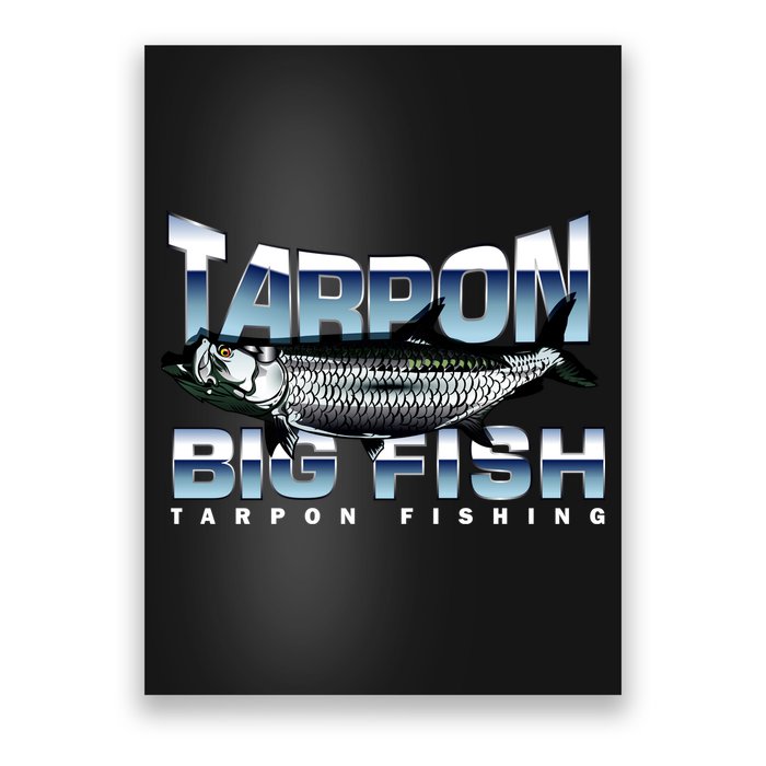 Tarpon Fishing Big Fish Poster