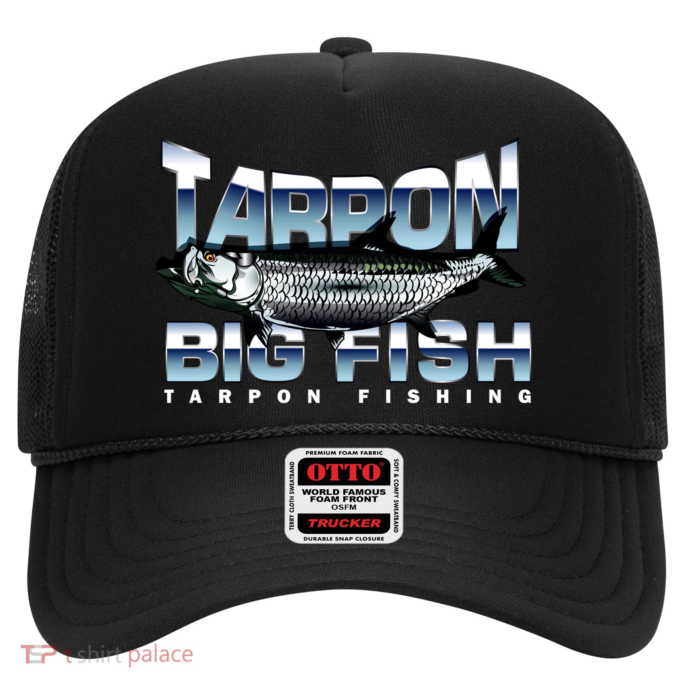 Tarpon Fishing Big Fish Trucker Hat