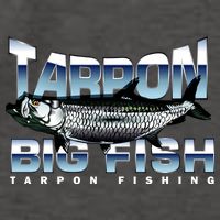 Tarpon Fishing Big Fish Vector Backpack