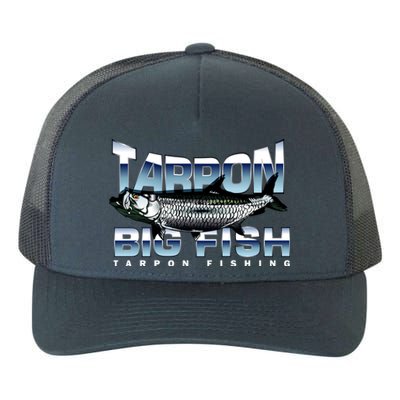 Tarpon Fishing Big Fish Yupoong Adult 5-Panel Trucker Hat