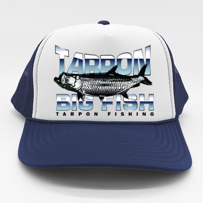 Tarpon Fishing Big Fish Trucker Hat