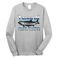 Tarpon Fishing Big Fish Long Sleeve Shirt