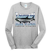 Tarpon Fishing Big Fish Tall Long Sleeve T-Shirt