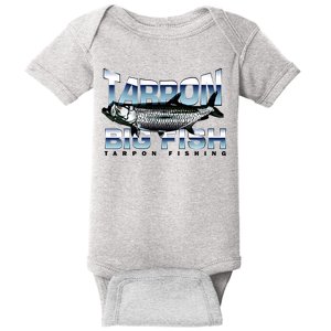 Tarpon Fishing Big Fish Baby Bodysuit