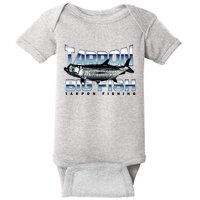 Tarpon Fishing Big Fish Baby Bodysuit