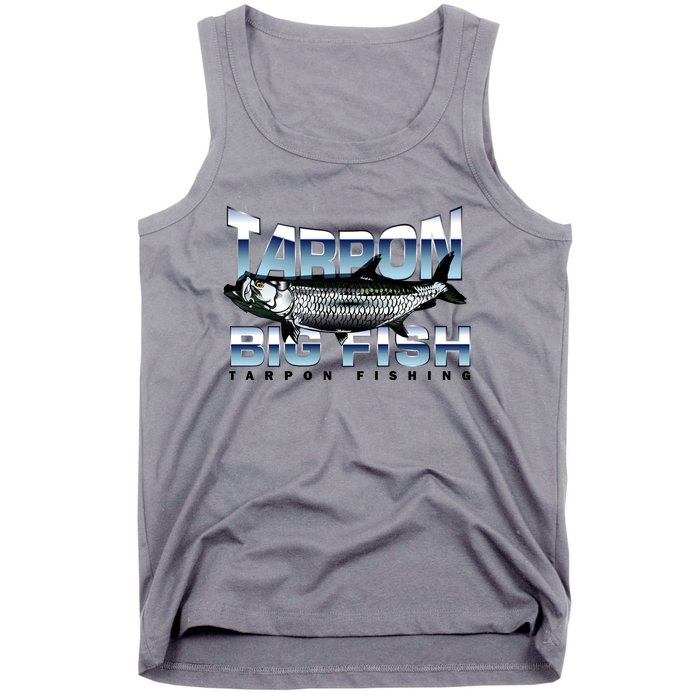 Tarpon Fishing Big Fish Tank Top