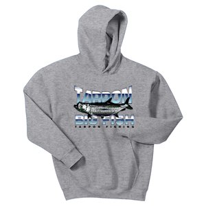 Tarpon Fishing Big Fish Kids Hoodie