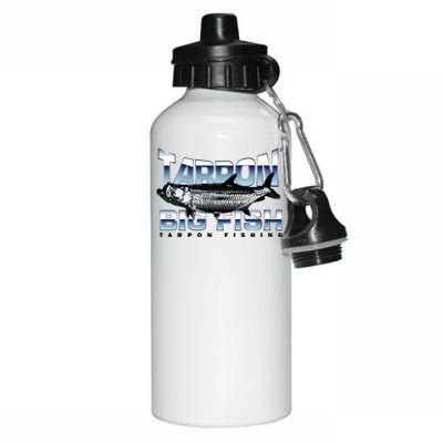 Tarpon Fishing Big Fish Aluminum Water Bottle