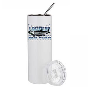 Tarpon Fishing Big Fish Stainless Steel Tumbler