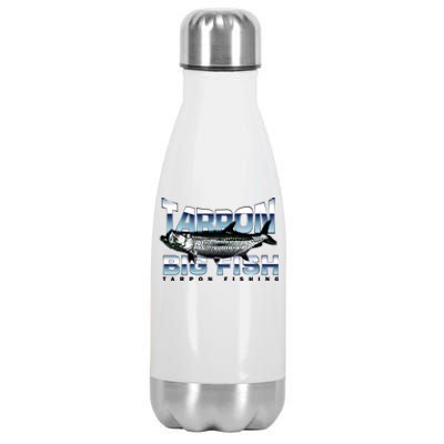 Tarpon Fishing Big Fish Stainless Steel Insulated Water Bottle