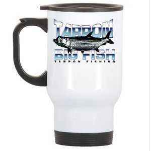 Tarpon Fishing Big Fish Stainless Steel Travel Mug