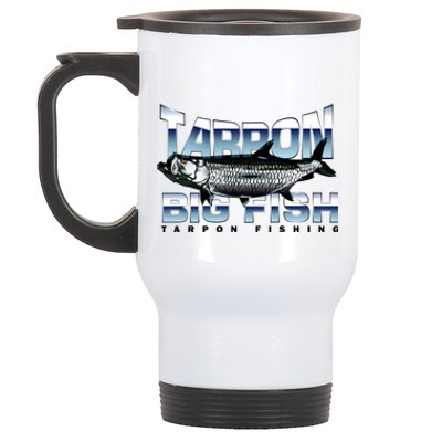 Tarpon Fishing Big Fish Stainless Steel Travel Mug