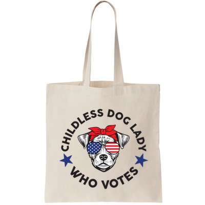 Thefishandbone Fish & Bone Childless Dog Lady Who Votes Bag