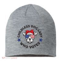Thefishandbone Fish & Bone Childless Dog Lady Who Votes Sustainable Beanie