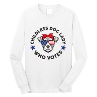 Thefishandbone Fish & Bone Childless Dog Lady Who Votes Long Sleeve Shirt