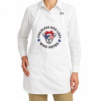 Thefishandbone Fish & Bone Childless Dog Lady Who Votes Apron