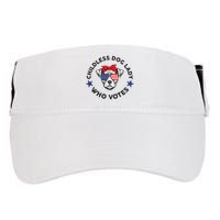 Thefishandbone Fish & Bone Childless Dog Lady Who Votes Adult Drive Performance Visor