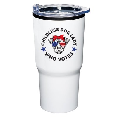 Thefishandbone Fish & Bone Childless Dog Lady Who Votes Tumbler