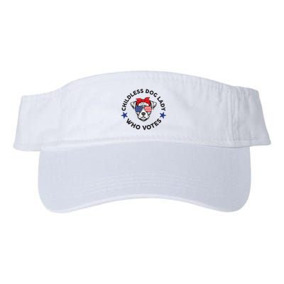 Thefishandbone Fish & Bone Childless Dog Lady Who Votes Visor
