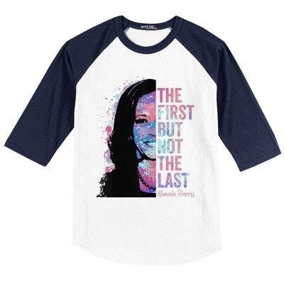 The First But Not The Last Madam President Harris Baseball Sleeve Shirt