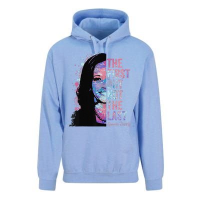 The First But Not The Last Madam President Harris Unisex Surf Hoodie