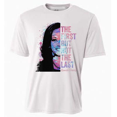 The First But Not The Last Madam President Harris Cooling Performance Crew T-Shirt