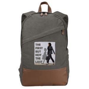 The First But Not The Last Kamala Harris Ruby Bridges Madam Cotton Canvas Backpack