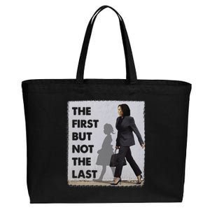 The First But Not The Last Kamala Harris Ruby Bridges Madam Cotton Canvas Jumbo Tote