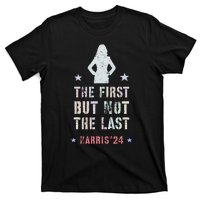 The First But Not The Last Kamala Harris Walz Yes She Can T-Shirt