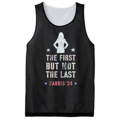 The First But Not The Last Kamala Harris Walz Yes She Can Mesh Reversible Basketball Jersey Tank