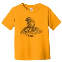 Trending Funny Beaver Dam Funny Animal Lover Cool Wildlife Beaver Toddler T-Shirt