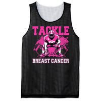 Tackle Football Breast Cancer Awareness Pin.K Ribbon Women Mesh Reversible Basketball Jersey Tank