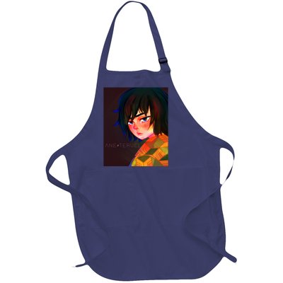 Tomioka Fanart By Ane Teruel Premium Scoop Full-Length Apron With Pockets