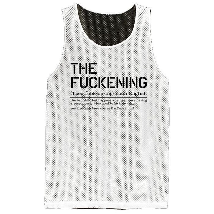 The Fuckening Bad Day Mesh Reversible Basketball Jersey Tank