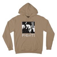 Trump Fist Bump Flight Rally Assault Hoodie