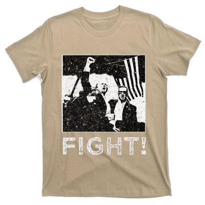 Trump Fist Bump Flight Rally Assault T-Shirt