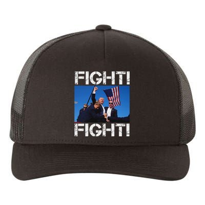 Trump Fight Bold Election 2024 Design Yupoong Adult 5-Panel Trucker Hat