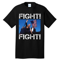 Trump Fight Bold Election 2024 Design Tall T-Shirt