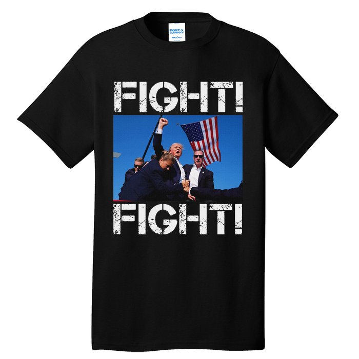 Trump Fight Bold Election 2024 Design Tall T-Shirt