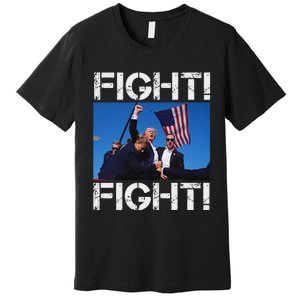 Trump Fight Bold Election 2024 Design Premium T-Shirt