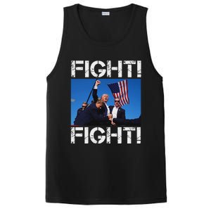 Trump Fight Bold Election 2024 Design PosiCharge Competitor Tank