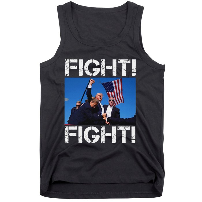 Trump Fight Bold Election 2024 Design Tank Top