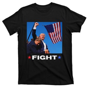 Trump Fight Bold Election 2024 Design T-Shirt