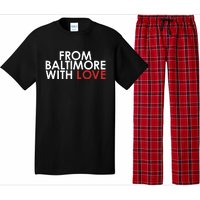 Th3visonary83 From Baltimore With Love Pajama Set