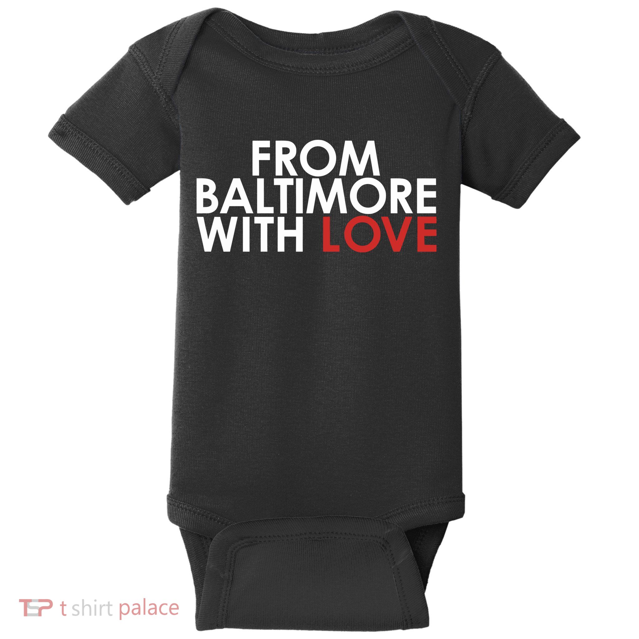 Th3visonary83 From Baltimore With Love Baby Bodysuit