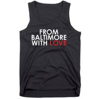 Th3visonary83 From Baltimore With Love Tank Top