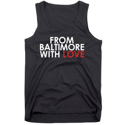 Th3visonary83 From Baltimore With Love Tank Top