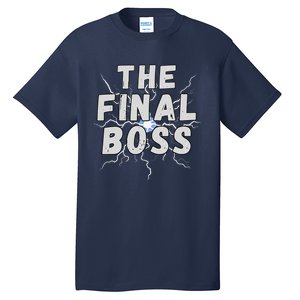 The Final Boss Rock Lightning Wrestling Rock Final Boss Tall T-Shirt