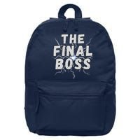 The Final Boss Rock Lightning Wrestling Rock Final Boss 16 in Basic Backpack