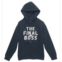 The Final Boss Rock Lightning Wrestling Rock Final Boss Urban Pullover Hoodie